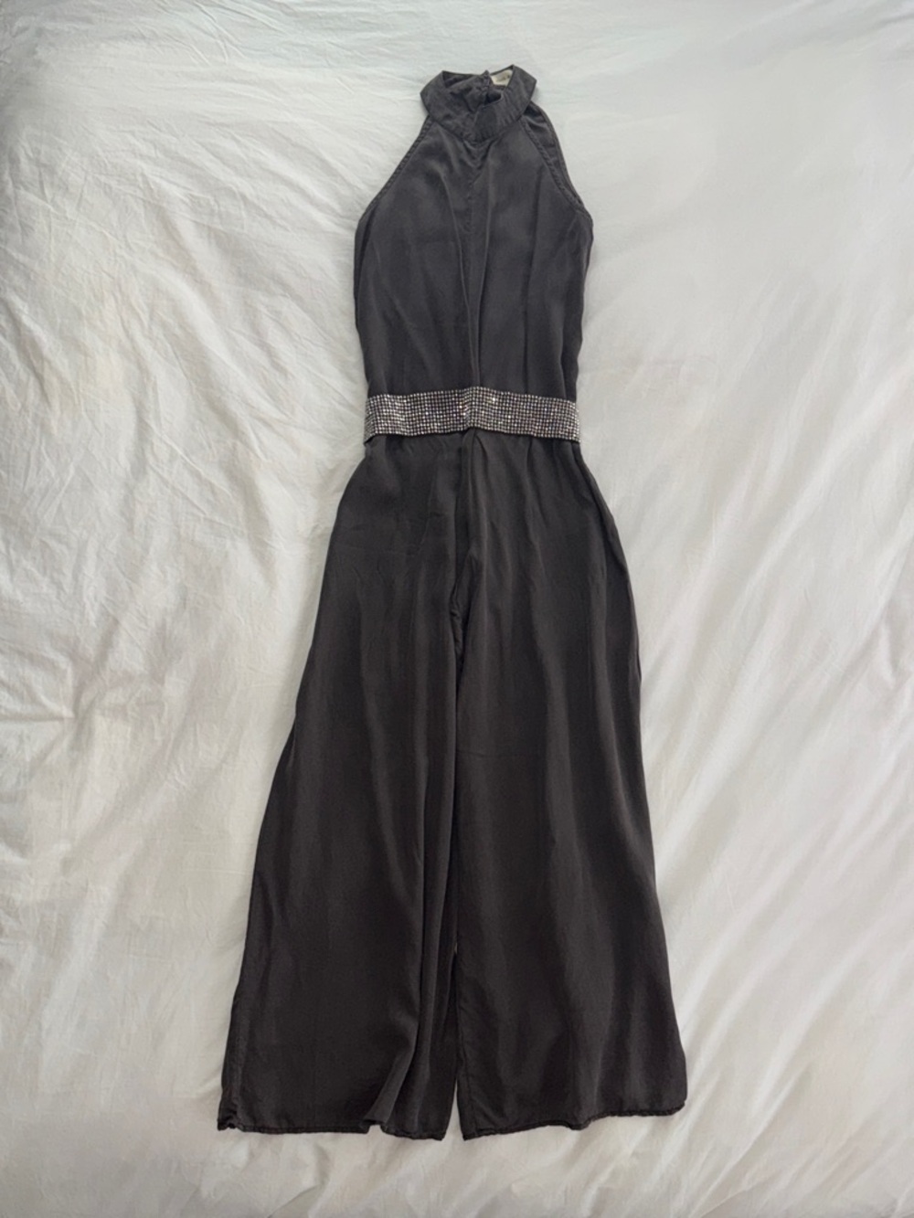 CLOTH & STONE Wide Leg Mock Neck Jumpsuit Anthropologie
